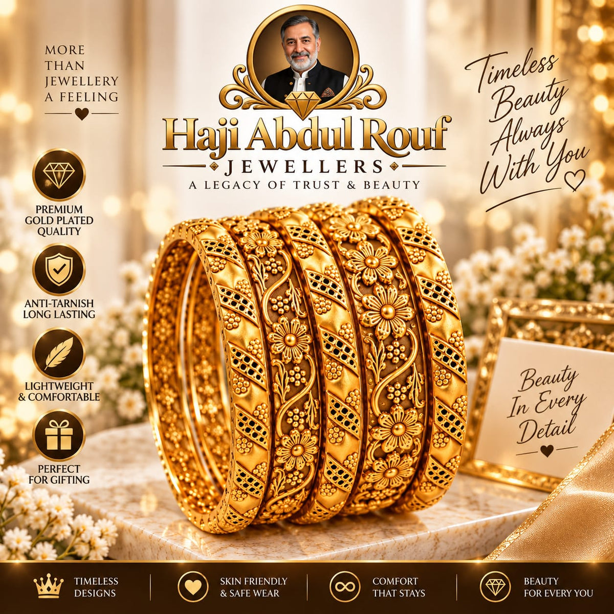 Golden Heritage Bangles
