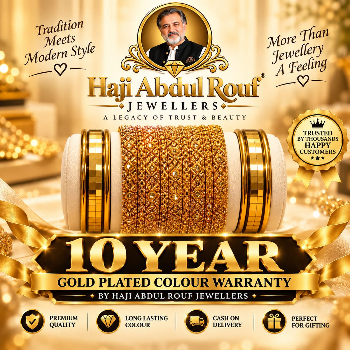 Royal Golden Heritage Bangles